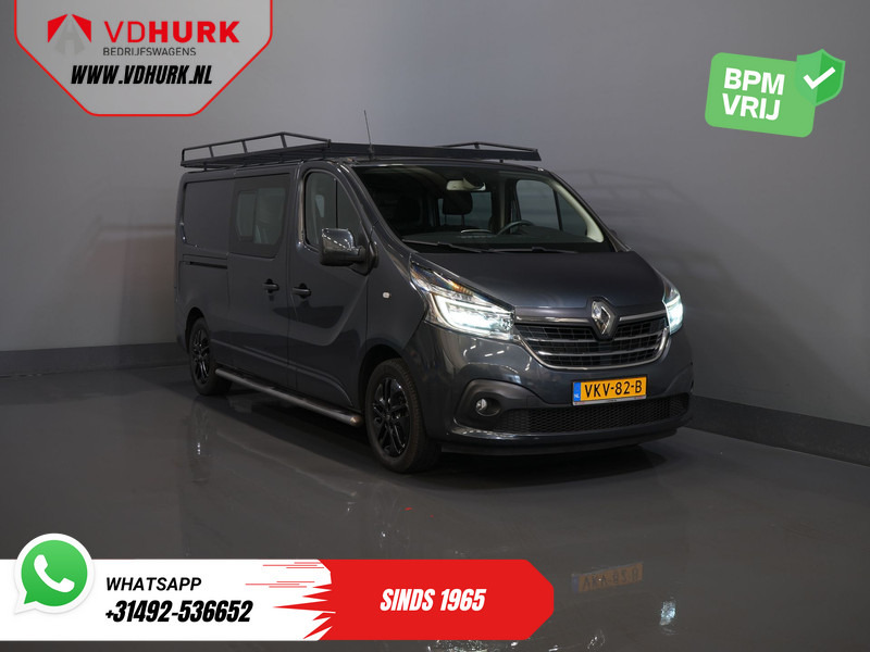 Renault Trafic 2.0 dCi 145 pk Aut. L2 DC Dubbel Cabine BPM VRIJ! 2xSchuifdeur/ LED/ Stoelverw./ Climate/ Cruise/ Imperiaal/ Sidebars/ Trekhaak/ - Fourgonnette, Utilitaire double cabine: photos 1 Renault Trafic 2.0 dCi 145 pk Aut. L2 DC Dubbel Cabine BPM VRIJ! 2xSchuifdeur/ LED/ Stoelverw./ Climate/ Cruise/ Imperiaal/ Sidebars/ Trekhaak/ - Fourgonnette, Utilitaire double cabine: photos 1