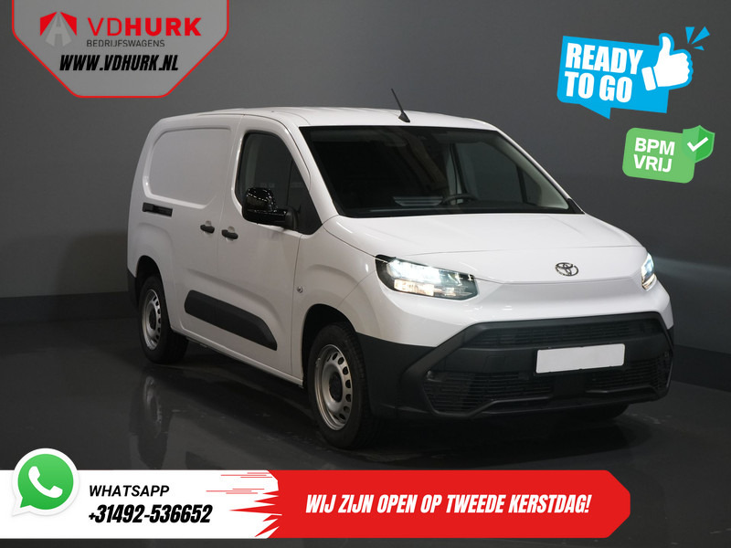Toyota PROACE CITY 1.5 130 pk Aut. L2 BPM VRIJ! LED/ Virtual Cockpit/ 3 pers./ Carplay/ Camera/ Climate/ PDC/ Cruise - Fourgonnette: photos 1 Toyota PROACE CITY 1.5 130 pk Aut. L2 BPM VRIJ! LED/ Virtual Cockpit/ 3 pers./ Carplay/ Camera/ Climate/ PDC/ Cruise - Fourgonnette: photos 1