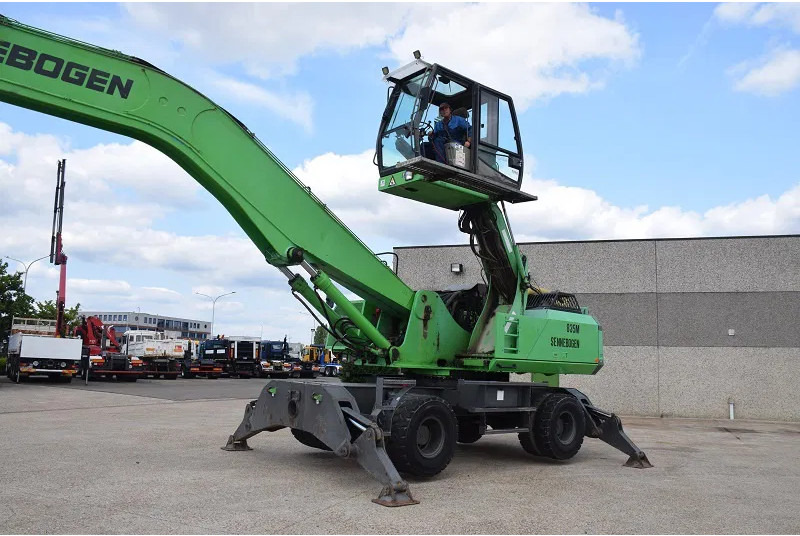 Sennebogen 835M - Pelle sur pneus: photos 5 Sennebogen 835M - Pelle sur pneus: photos 5