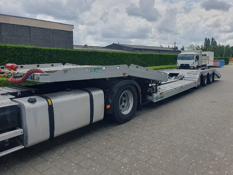 VS MONT VSAT02 -Belgische Trailer - Truck transporter - Semi-remorque porte-voitures: photos 4 VS MONT VSAT02 -Belgische Trailer - Truck transporter - Semi-remorque porte-voitures: photos 4