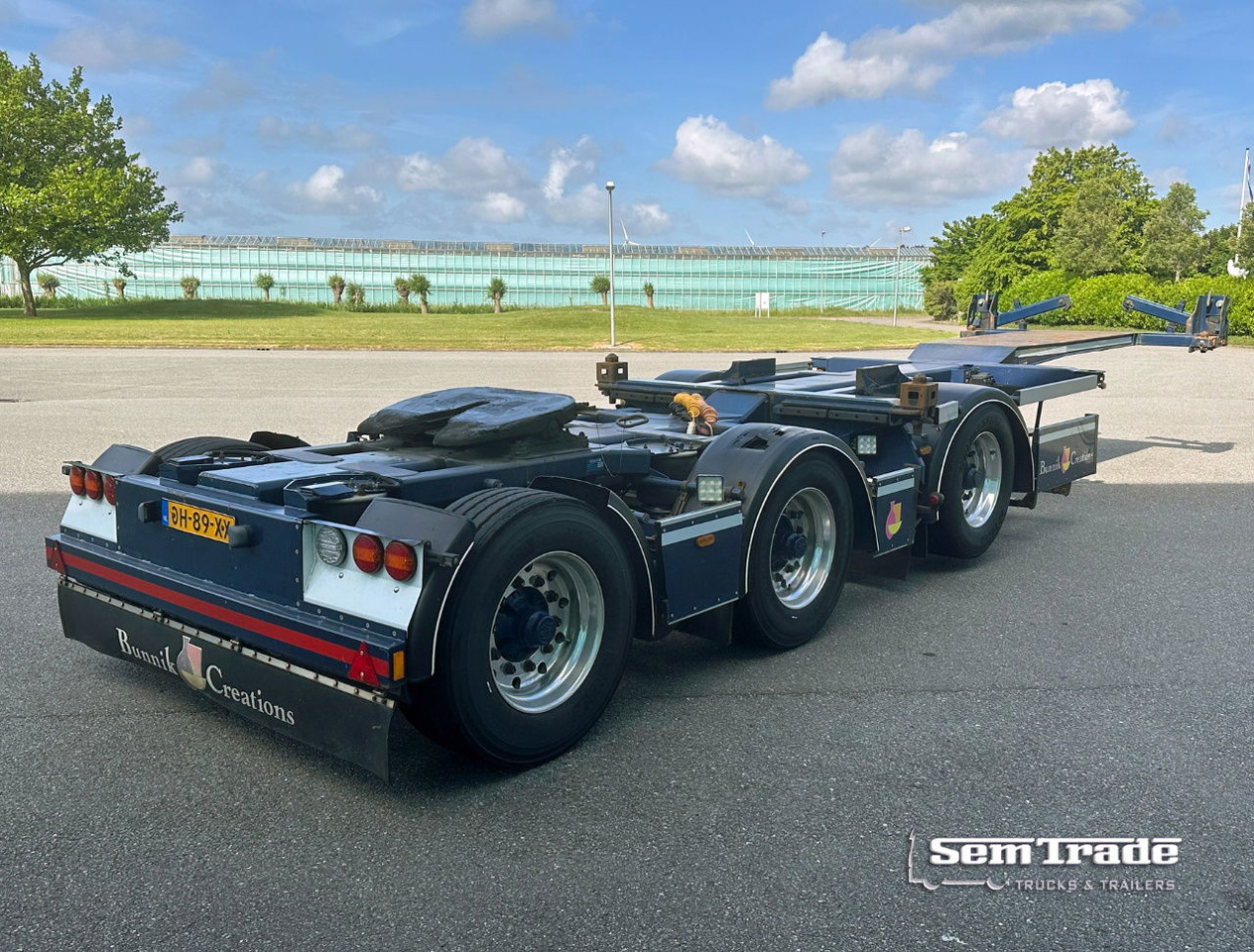 D-TEC CTD-41-03D LZV Dolly Breaker BPW Axles TOP Condition NL Trailer - Semi-remorque porte-conteneur/ Caisse mobile: photos 4 D-TEC CTD-41-03D LZV Dolly Breaker BPW Axles TOP Condition NL Trailer - Semi-remorque porte-conteneur/ Caisse mobile: photos 4