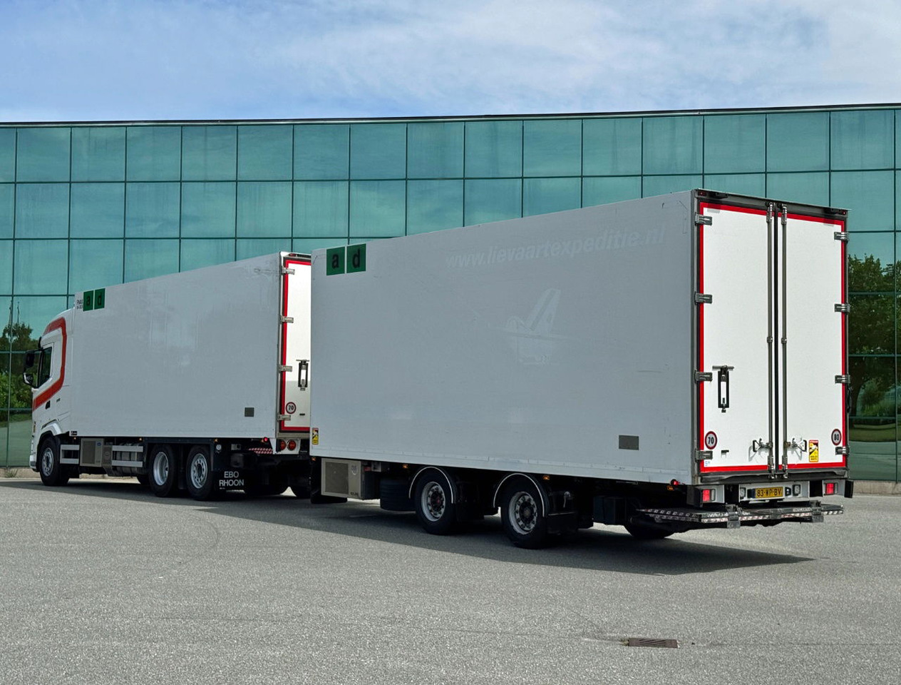 DAF XF 480 FAR Frigo Combi 50 CC 2x Lift Carrier TRS Iceland TOP Condition NL Combi - Camion frigorifique: photos 3 DAF XF 480 FAR Frigo Combi 50 CC 2x Lift Carrier TRS Iceland TOP Condition NL Combi - Camion frigorifique: photos 3