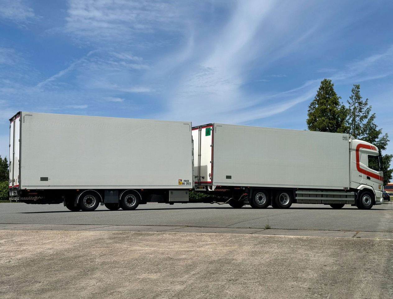 DAF XF 480 FAR Frigo Combi 50 CC 2x Lift Carrier TRS Iceland TOP Condition NL Combi - Camion frigorifique: photos 5 DAF XF 480 FAR Frigo Combi 50 CC 2x Lift Carrier TRS Iceland TOP Condition NL Combi - Camion frigorifique: photos 5