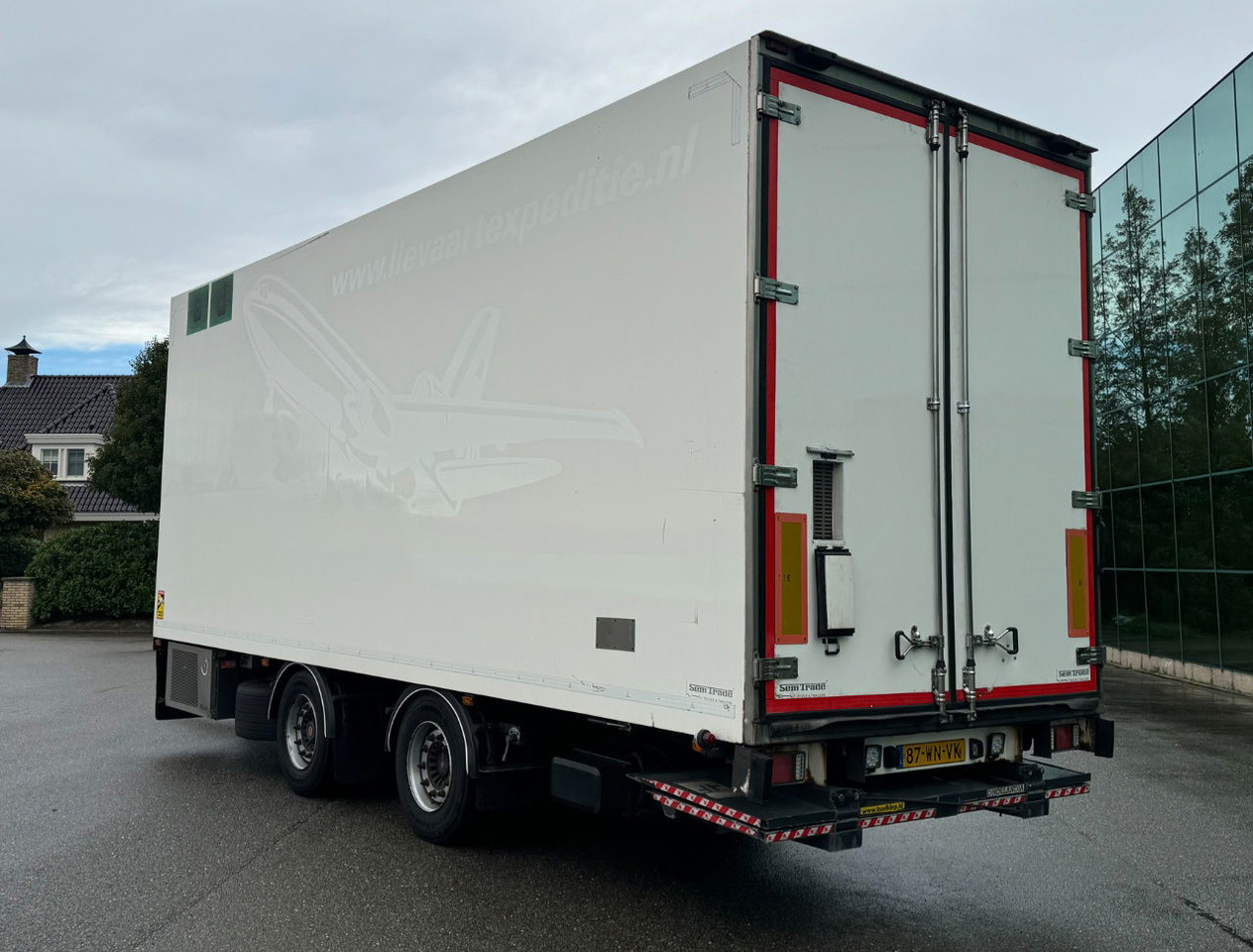 DRACO MZS 218 Wipkar 750 x 250 x 290 CM Inside Tail Lift 2021 TRS Iceland TOP Condition NL Trailertrailer - Remorque frigorifique: photos 3 DRACO MZS 218 Wipkar 750 x 250 x 290 CM Inside Tail Lift 2021 TRS Iceland TOP Condition NL Trailertrailer - Remorque frigorifique: photos 3