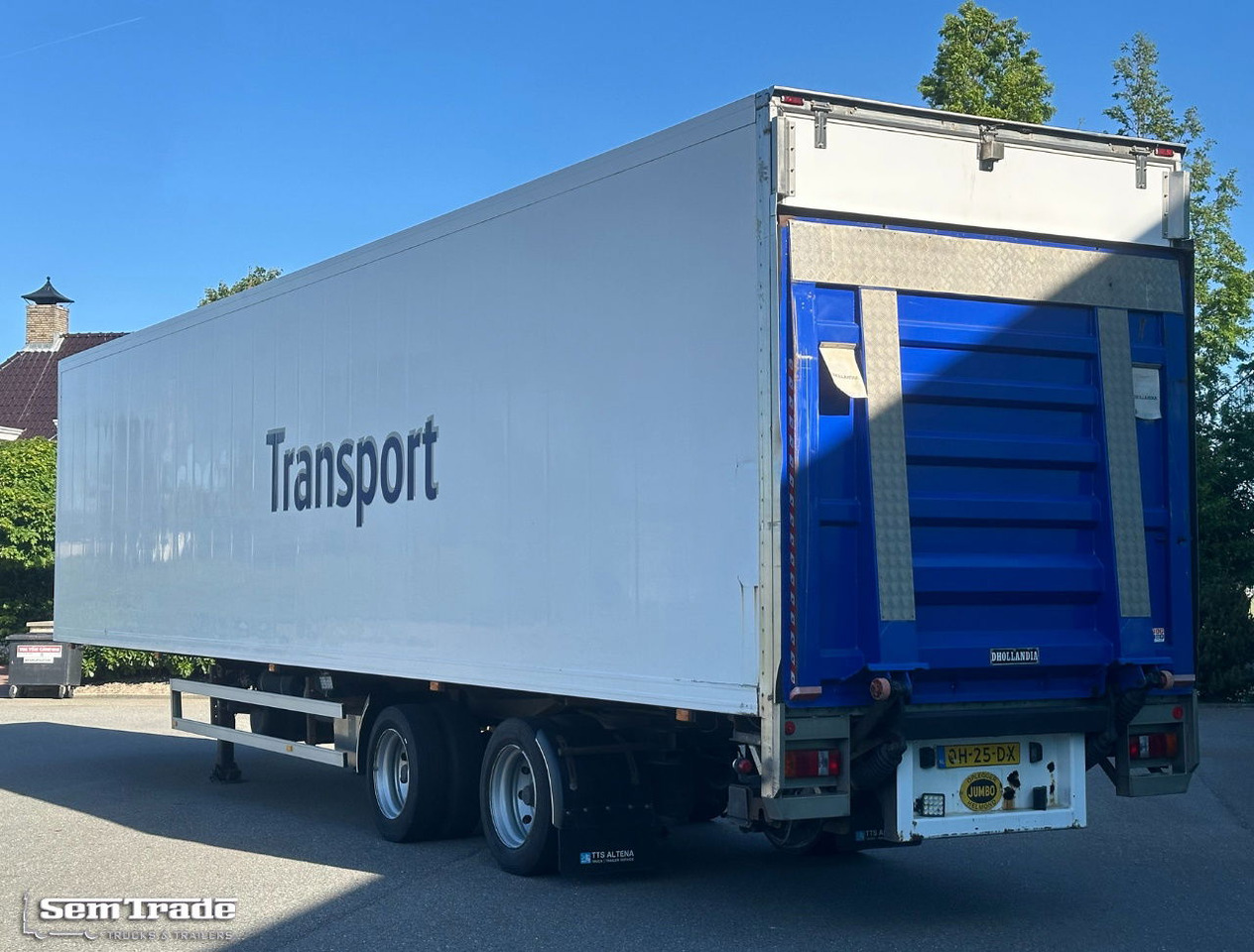 Jumbo 2 Alxe SOR Isolated BOX Tail Lift Steering Axle Holland-Trailer - Semi-remorque fourgon: photos 3 Jumbo 2 Alxe SOR Isolated BOX Tail Lift Steering Axle Holland-Trailer - Semi-remorque fourgon: photos 3