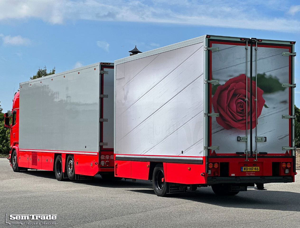 Scania R580 V8 Retarder 2X Thermo King Theo Mulder Isolated Boxes Super Condition NL-Combi - Camion frigorifique: photos 3 Scania R580 V8 Retarder 2X Thermo King Theo Mulder Isolated Boxes Super Condition NL-Combi - Camion frigorifique: photos 3