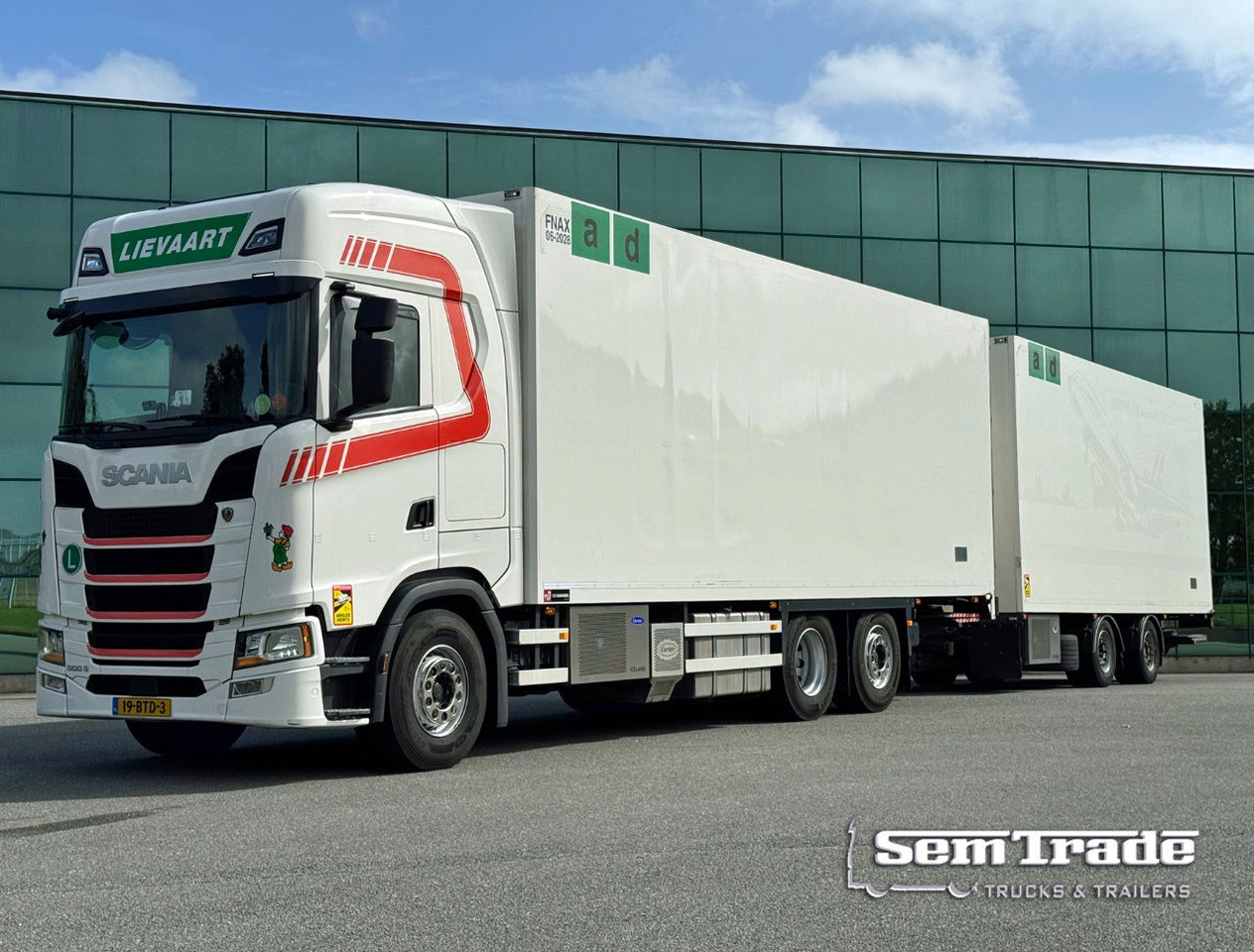 Scania S500 6X2 Retarder 50 CC Combi 2x Taillift TOP Condition Holland Truck - Camion frigorifique: photos 1 Scania S500 6X2 Retarder 50 CC Combi 2x Taillift TOP Condition Holland Truck - Camion frigorifique: photos 1