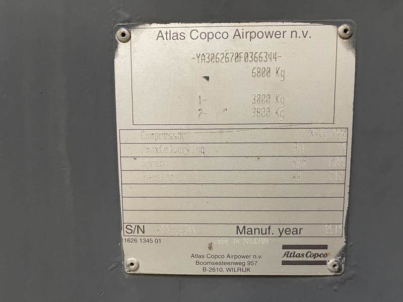 Compresseur d'air Atlas-Copco XRVS 476 / 1000 CD - N: photos 10