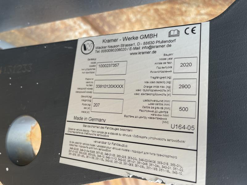 Chargeuse sur pneus Kramer 5055 E: photos 13 Chargeuse sur pneus Kramer 5055 E: photos 13