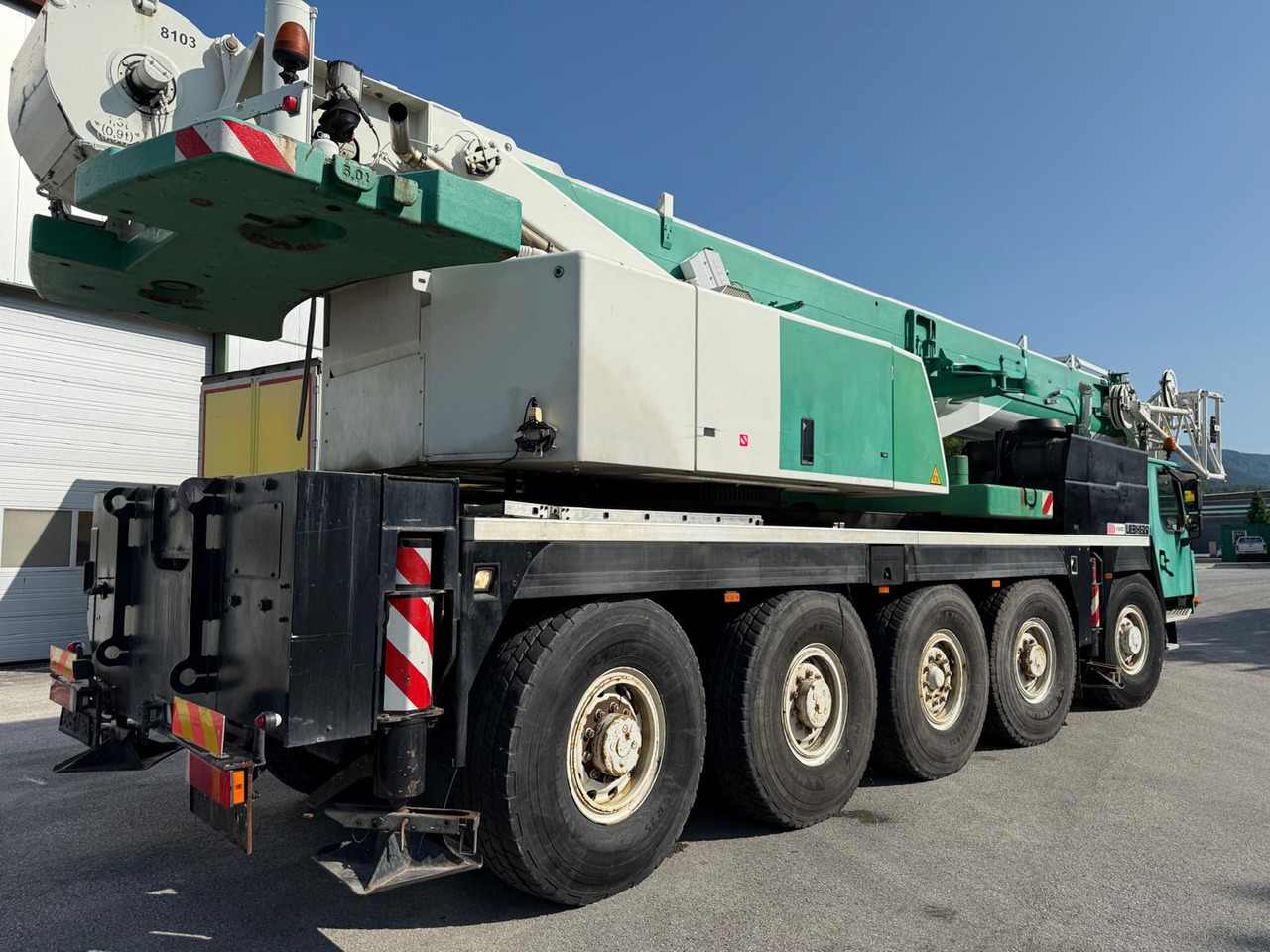 LIEBHERR LTM 1100-5.2 - Grue mobile: photos 3 LIEBHERR LTM 1100-5.2 - Grue mobile: photos 3