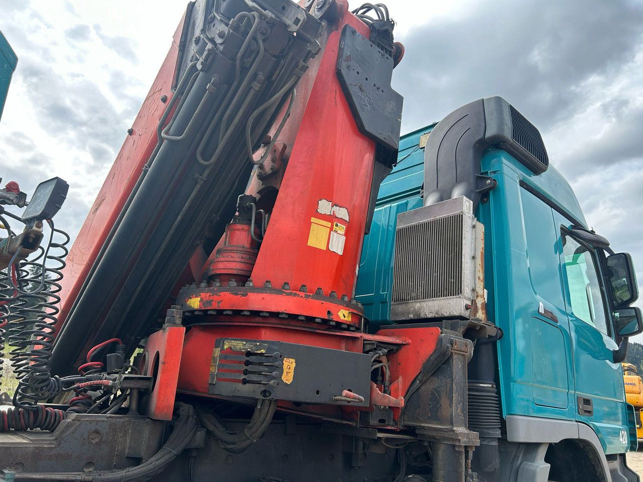 Palfinger PK 54000 + Mercedes Actros 3360 - Grue auxiliaire: photos 5 Palfinger PK 54000 + Mercedes Actros 3360 - Grue auxiliaire: photos 5
