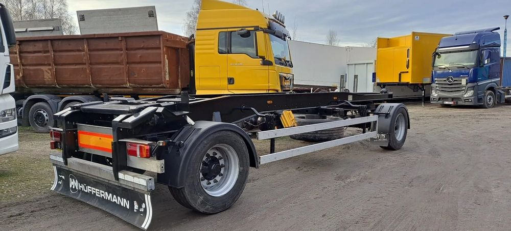 Huffermann Przyczepa na wózku HAR 1870 do hakowca - Remorque ampliroll/ Multibenne: photos 3 Huffermann Przyczepa na wózku HAR 1870 do hakowca - Remorque ampliroll/ Multibenne: photos 3