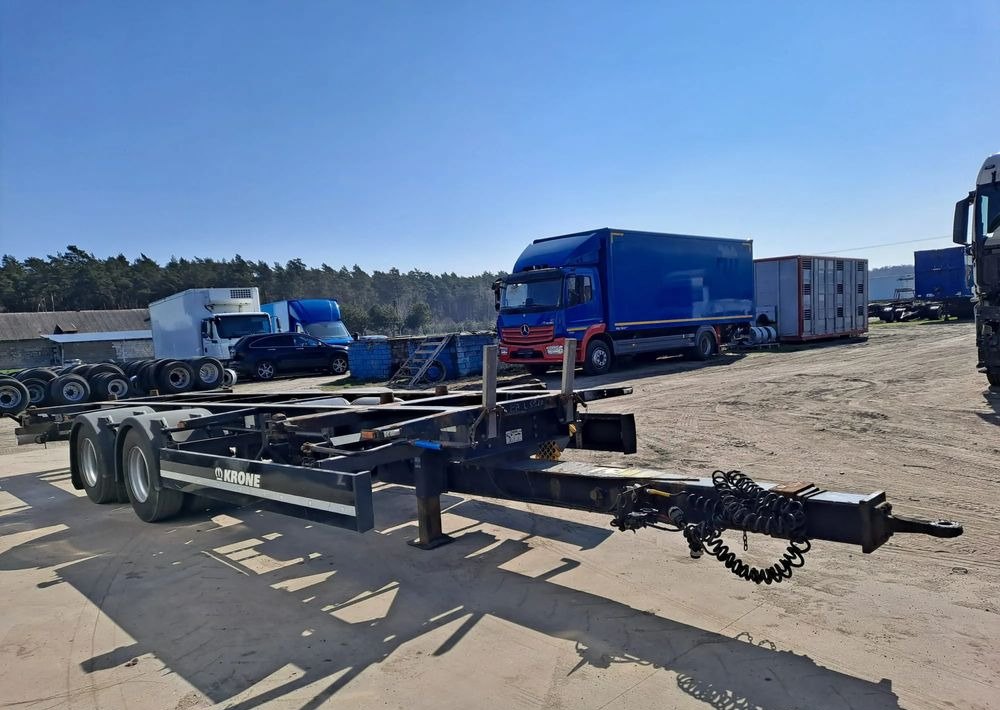 Krone Przyczepa Tandem - Remorque porte-conteneur/ Caisse mobile: photos 3 Krone Przyczepa Tandem - Remorque porte-conteneur/ Caisse mobile: photos 3