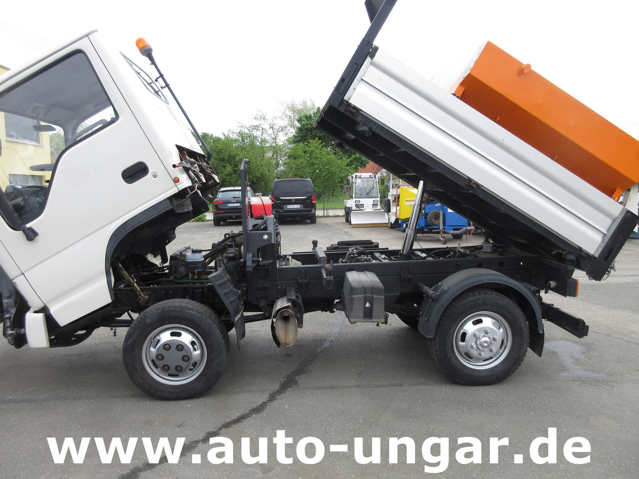 Engin de déneigement Durso Multimobil M3.50 Multicar Winterdienst 4x4 Kipper Pflug & Streuer: photos 8