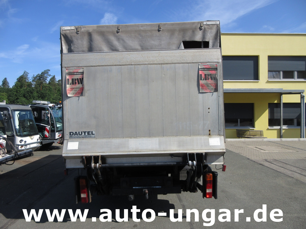 Utilitaire rideaux coulissants (PLSC) Ford Transit 90T350 Tourneo 3.500kg Pritsche & Plane Dautel LBW AHK: photos 6