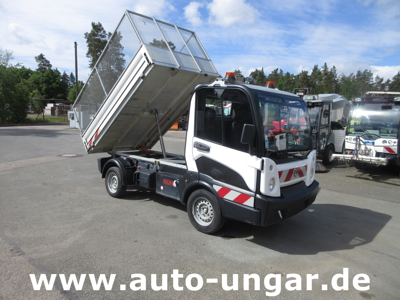 GOUPIL G5 Kipper lange Pritsche AHK Bordwanderhöhung Elektrofahrzeug - Utilitaire électrique compact: photos 1 GOUPIL G5 Kipper lange Pritsche AHK Bordwanderhöhung Elektrofahrzeug - Utilitaire électrique compact: photos 1
