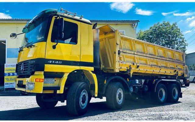 Mercedes-Benz 8x8 Actros 4148 K (952.33) 132t set komplet w zestaw! - Camion benne: photos 1 Mercedes-Benz 8x8 Actros 4148 K (952.33) 132t set komplet w zestaw! - Camion benne: photos 1