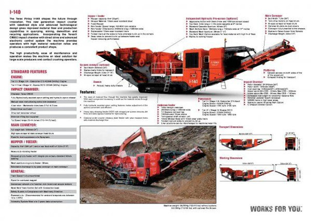 TEREX-FINLAY I-140 - Concasseur à percussion: photos 3 TEREX-FINLAY I-140 - Concasseur à percussion: photos 3