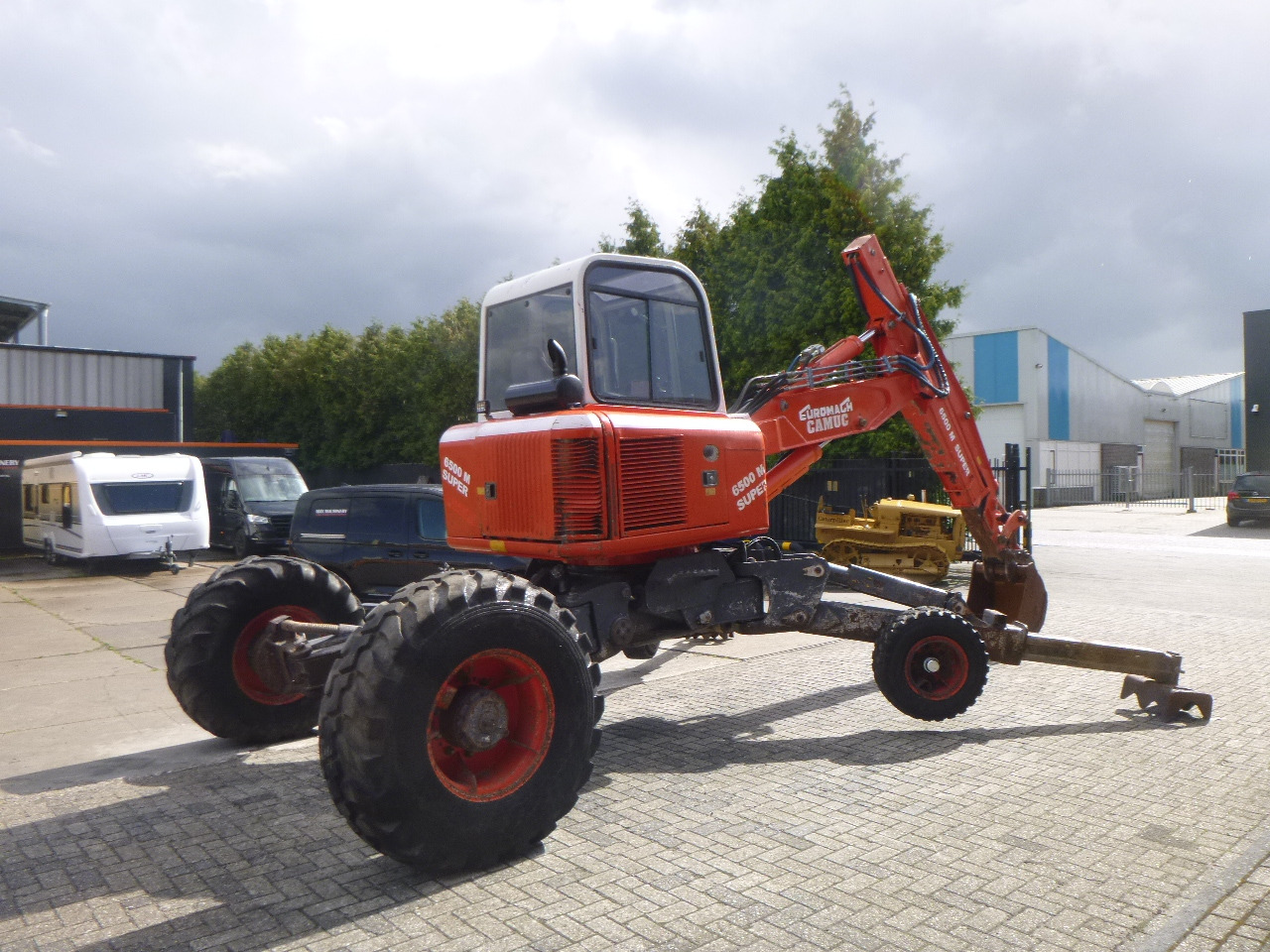 EUROCOMACH 6500M Super - Pelle araignée: photos 5 EUROCOMACH 6500M Super - Pelle araignée: photos 5