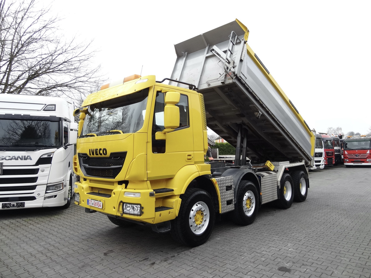 Iveco Trakker 450 8X4 Meiller - Camion benne: photos 1 Iveco Trakker 450 8X4 Meiller - Camion benne: photos 1