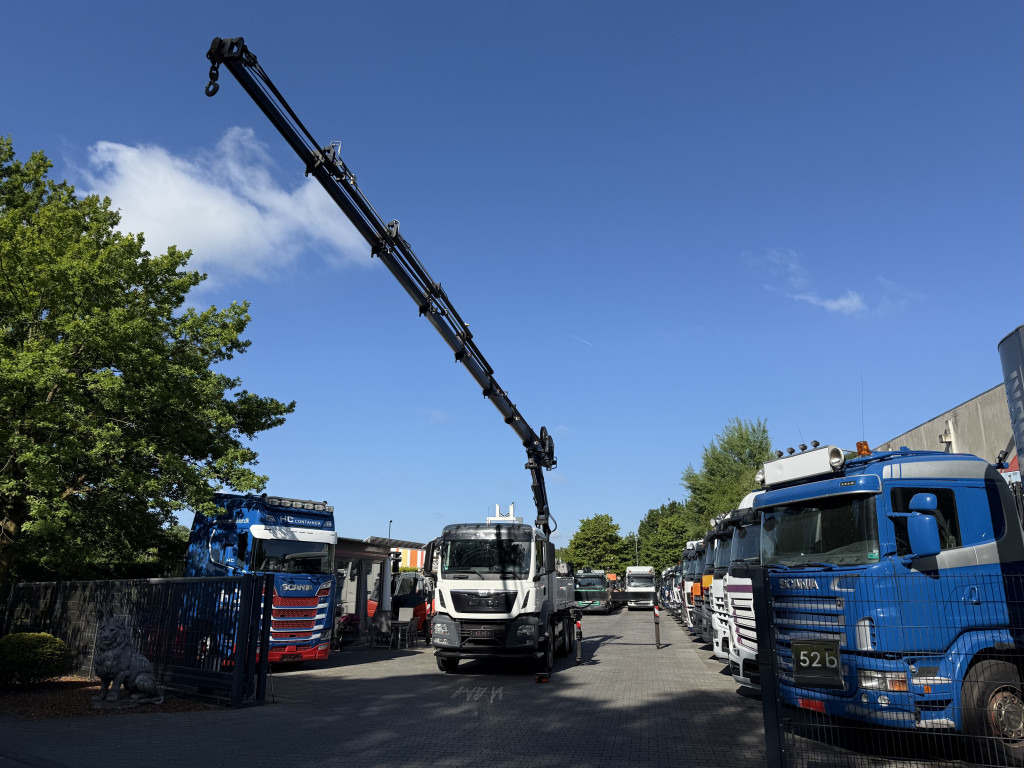 Camion grue, Camion plateau MAN TGS 28.440 6X4H-4 Atlas 290 bis 24 Meter: photos 8