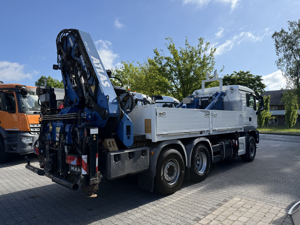 Camion grue, Camion plateau MAN TGS 28.440 6X4H-4 Atlas 290 bis 24 Meter: photos 12