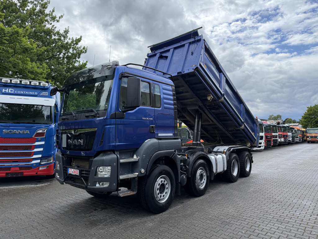MAN TGS 35.500 8X4 BB Meiller - Camion benne: photos 1 MAN TGS 35.500 8X4 BB Meiller - Camion benne: photos 1