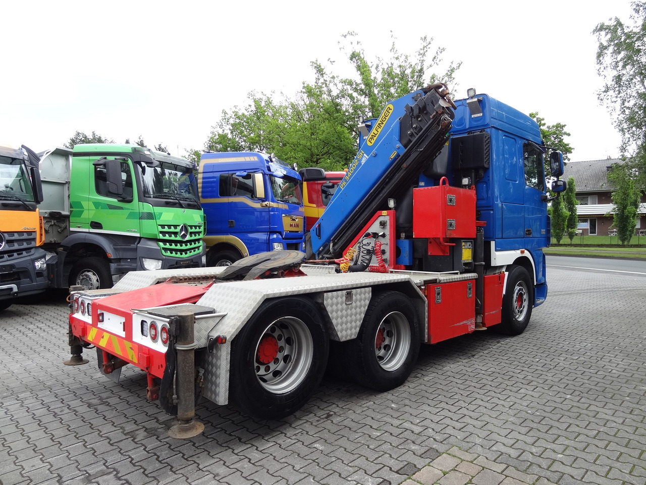 Tracteur routier Daf XF105 460 6X2 Kran Palfinger 34002: photos 14