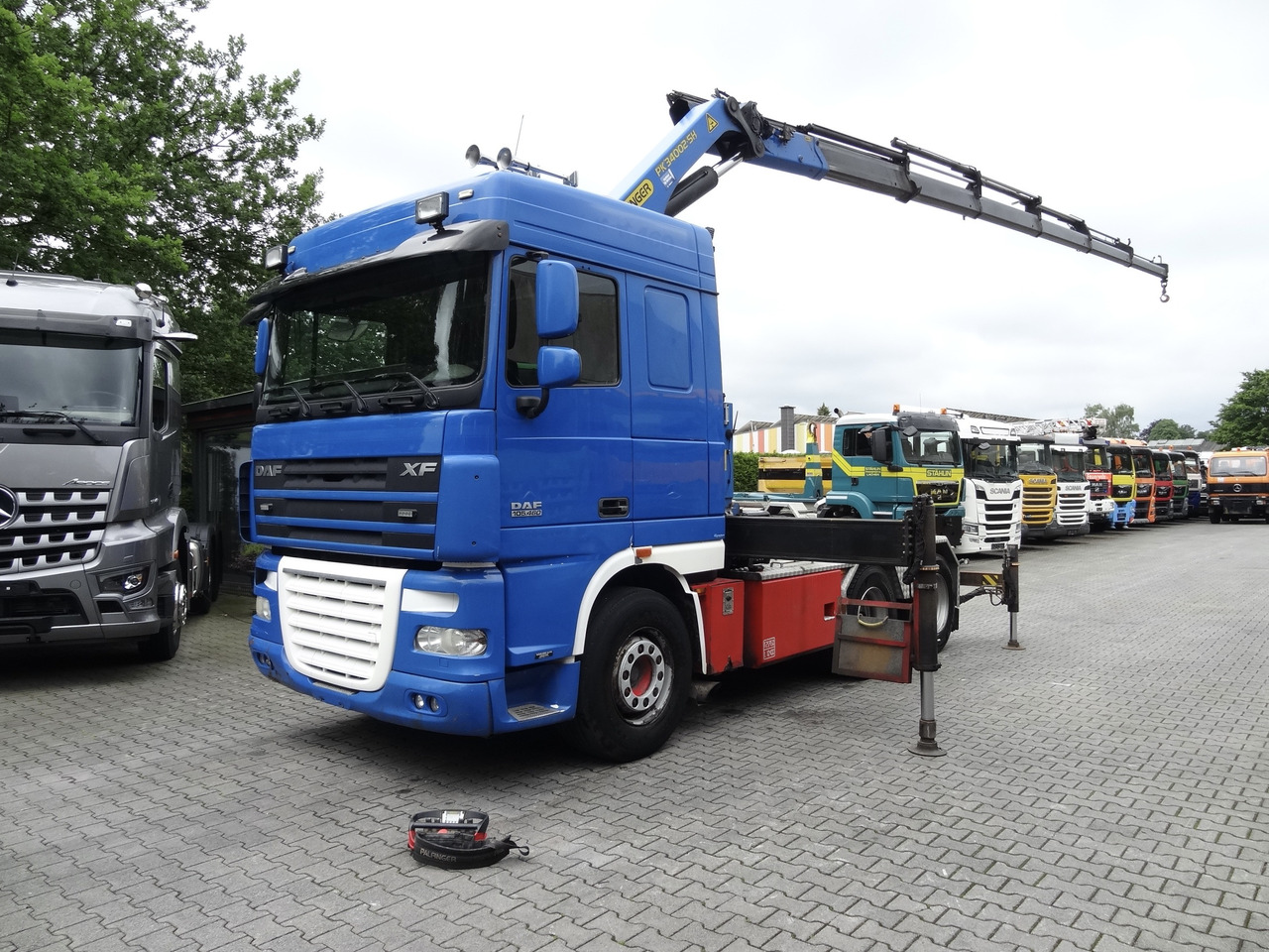 Daf XF105 460 6X2 Kran Palfinger 34002 - Tracteur routier: photos 1 Daf XF105 460 6X2 Kran Palfinger 34002 - Tracteur routier: photos 1