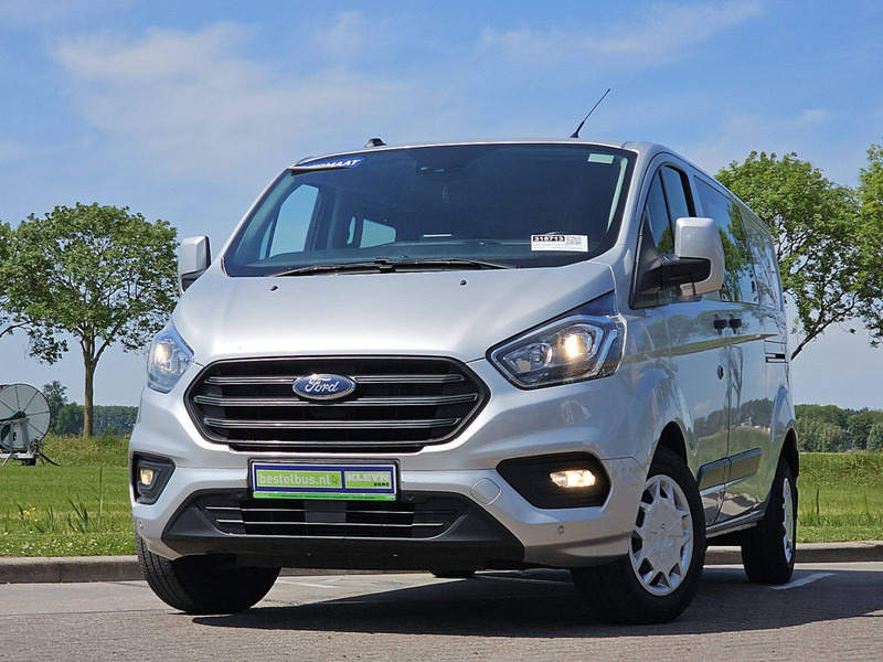 Ford Transit Custom 2.0 L2 Dub.Cab Automaat! - Fourgonnette: photos 1 Ford Transit Custom 2.0 L2 Dub.Cab Automaat! - Fourgonnette: photos 1