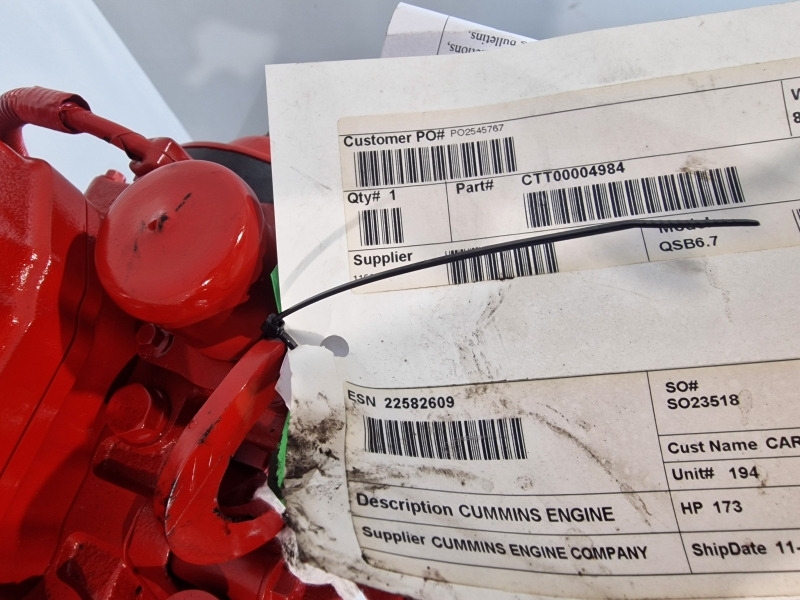 Cummins QSB6.7 CPL4990 New Engine (Plant) - Moteur pour Engins de chantier: photos 2 Cummins QSB6.7 CPL4990 New Engine (Plant) - Moteur pour Engins de chantier: photos 2