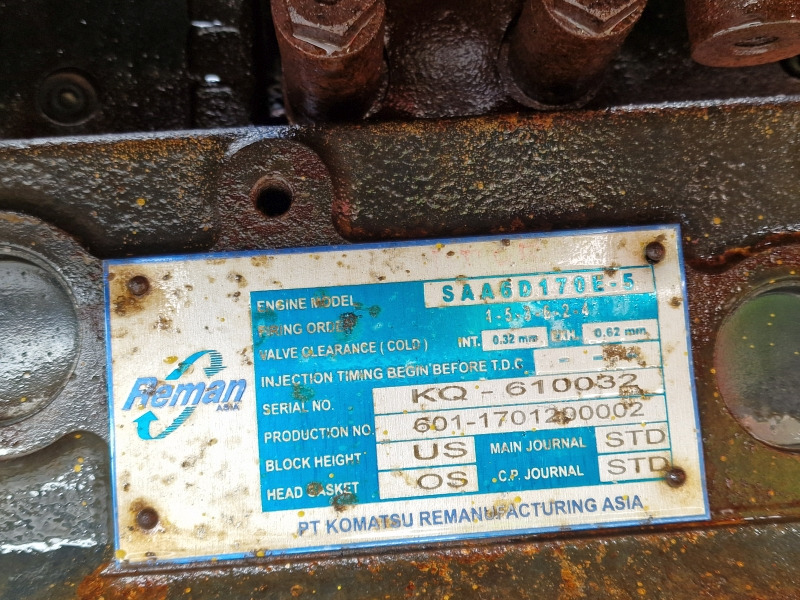 Komatsu SAA6D170E-5 Engine (Plant) - Moteur pour Engins de chantier: photos 2 Komatsu SAA6D170E-5 Engine (Plant) - Moteur pour Engins de chantier: photos 2