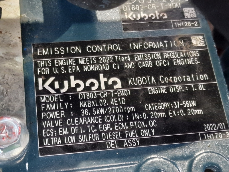 Moteur pour Engins de chantier neuf Kubota D1803-CR-T-EW01 New Engine (Plant): photos 14