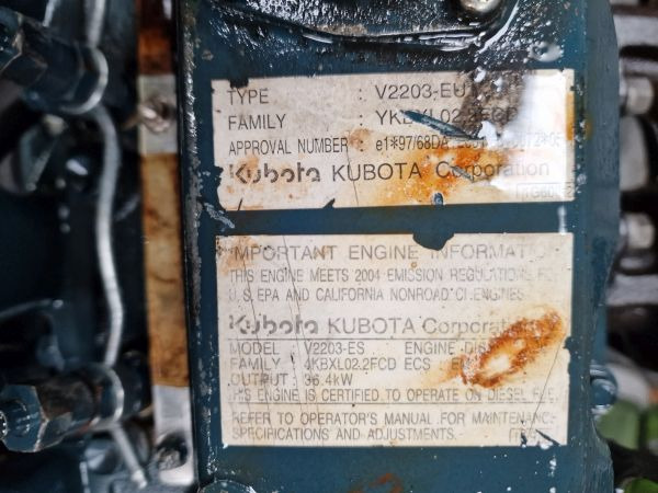 Kubota V2203-ES Engine (Industrial) - Moteur pour Matériel industriel: photos 2 Kubota V2203-ES Engine (Industrial) - Moteur pour Matériel industriel: photos 2