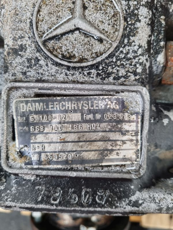 Mercedes Benz G100-12 - Boîte de vitesse: photos 3 Mercedes Benz G100-12 - Boîte de vitesse: photos 3