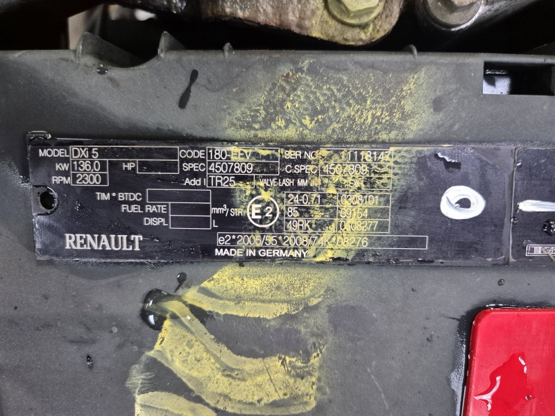 Renault DXI5 180-EEV Engine (Truck) - Moteur pour Camion: photos 2 Renault DXI5 180-EEV Engine (Truck) - Moteur pour Camion: photos 2