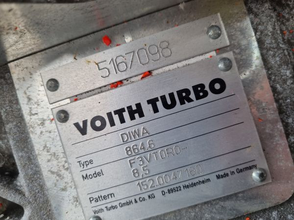 Voith 864.6 F3VTORO-8,5 Gearbox - Boîte de vitesse: photos 2 Voith 864.6 F3VTORO-8,5 Gearbox - Boîte de vitesse: photos 2