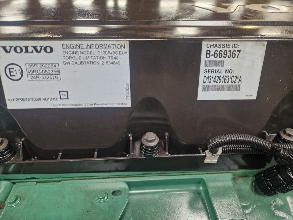 Volvo D13C540S EUV Engine (Truck) - Moteur pour Camion: photos 2 Volvo D13C540S EUV Engine (Truck) - Moteur pour Camion: photos 2