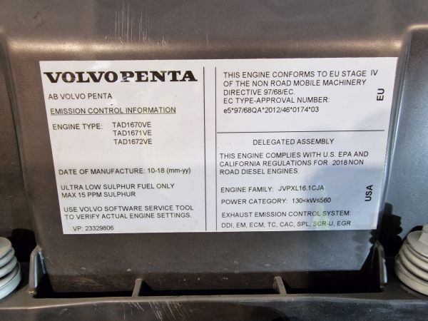 Volvo  TAD1672VE Engine (Industrial) New - Moteur pour Matériel industriel: photos 2 Volvo  TAD1672VE Engine (Industrial) New - Moteur pour Matériel industriel: photos 2