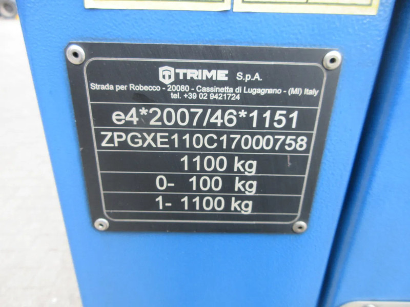 Mat d'éclairage Kubota TRIME X-ECOK2 ENGINE K Z482-E LICHTMAGINE STROOMAGGERAAT 2017: photos 13