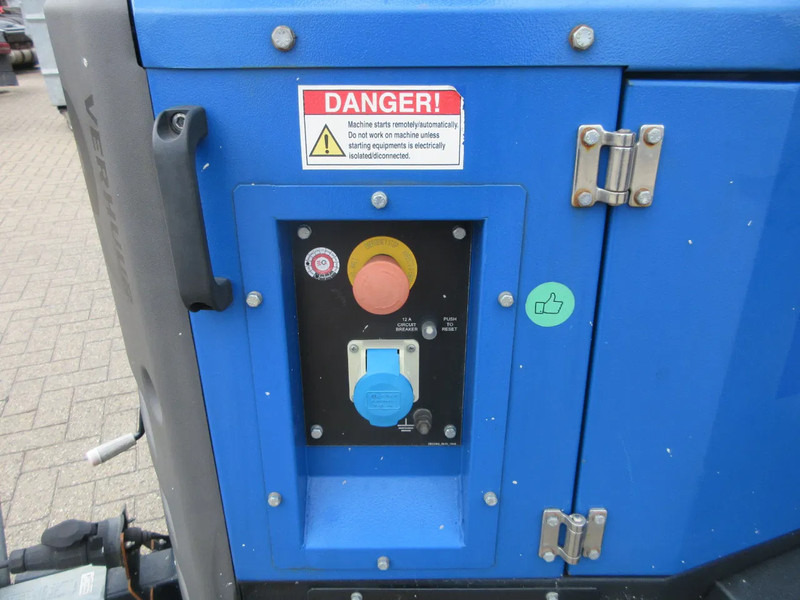 Mat d'éclairage Kubota TRIME X-ECOK2 ENGINE K Z482-E LICHTMAGINE STROOMAGGERAAT 2017: photos 11