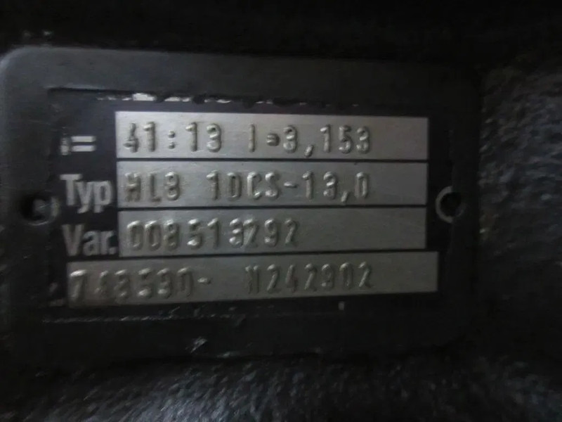 Mercedes-Benz HL8 1DCS-13,0 /41:13 1=3,153/ 748590 MERCEDES 1835 MP 1 DIFFERENTIEEL - Différentiel pour Camion: photos 5 Mercedes-Benz HL8 1DCS-13,0 /41:13 1=3,153/ 748590 MERCEDES 1835 MP 1 DIFFERENTIEEL - Différentiel pour Camion: photos 5
