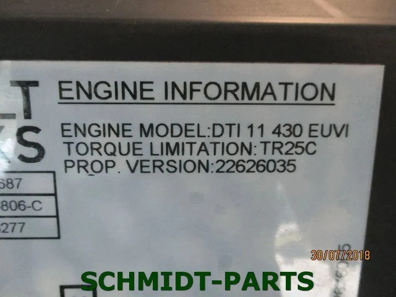 Renault 22626035 DTI 11 430 EUVI EURO 6 RENAULT MOTOR MODEL T 430 - Moteur pour Camion: photos 5 Renault 22626035 DTI 11 430 EUVI EURO 6 RENAULT MOTOR MODEL T 430 - Moteur pour Camion: photos 5