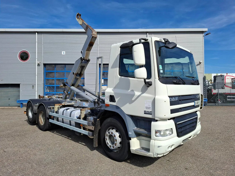 DAF CF85-410 / 6X2 / DEB / DALBY HOOK 15TON / AIRCO / ONLY:744381 KM / MANUAL / EURO-5 / 2012 - Camion ampliroll: photos 3 DAF CF85-410 / 6X2 / DEB / DALBY HOOK 15TON / AIRCO / ONLY:744381 KM / MANUAL / EURO-5 / 2012 - Camion ampliroll: photos 3