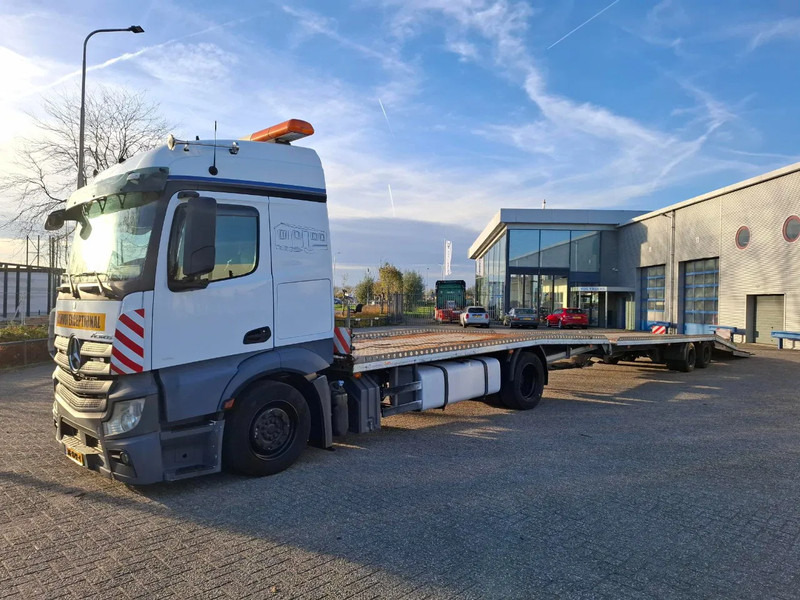 Mercedes-Benz Actros 1842 / NL TRUCK / CAR CARRIER COMBINATION / 1XWINCH / FRANZ MERSCH / GALVANIZED / SMART TACHO / AUTOMATIC / EURO-5 / 2012 - Camion porte-voitures: photos 1 Mercedes-Benz Actros 1842 / NL TRUCK / CAR CARRIER COMBINATION / 1XWINCH / FRANZ MERSCH / GALVANIZED / SMART TACHO / AUTOMATIC / EURO-5 / 2012 - Camion porte-voitures: photos 1