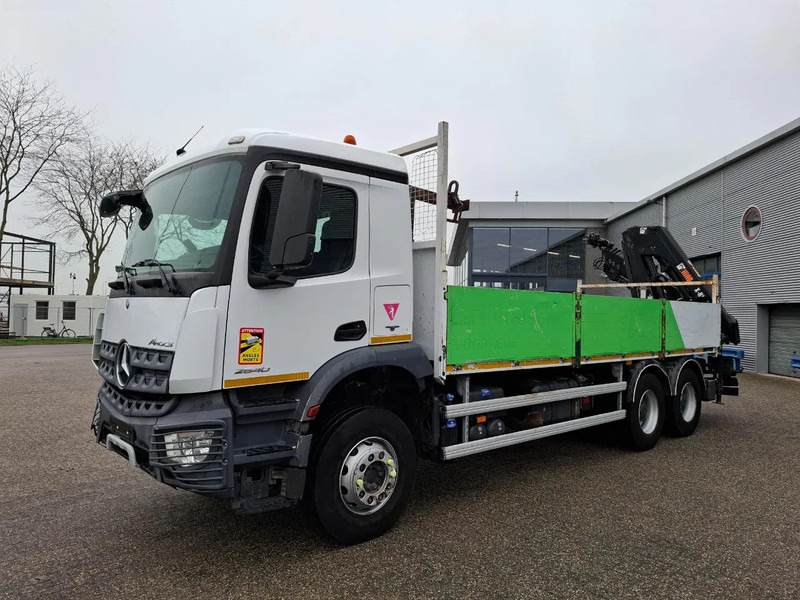 Mercedes-Benz Arocs 2640 / 6X4 / BOG AXLE / FULL-STEEL / HIAB X-HIDUO 188 B-3 / ROTATOR / REMOTE / PALLETHOOK / EURO-6 / 2017 - Camion grue: photos 4 Mercedes-Benz Arocs 2640 / 6X4 / BOG AXLE / FULL-STEEL / HIAB X-HIDUO 188 B-3 / ROTATOR / REMOTE / PALLETHOOK / EURO-6 / 2017 - Camion grue: photos 4