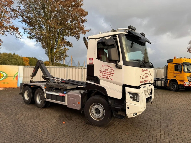 Renault C480 / ENGINE RUNNING / 6X4 / HIAB 21TON HOOKLIFT / ONLY:146334 KM / AUTOMATIC / EURO-6 / 2020 - Camion ampliroll: photos 4 Renault C480 / ENGINE RUNNING / 6X4 / HIAB 21TON HOOKLIFT / ONLY:146334 KM / AUTOMATIC / EURO-6 / 2020 - Camion ampliroll: photos 4