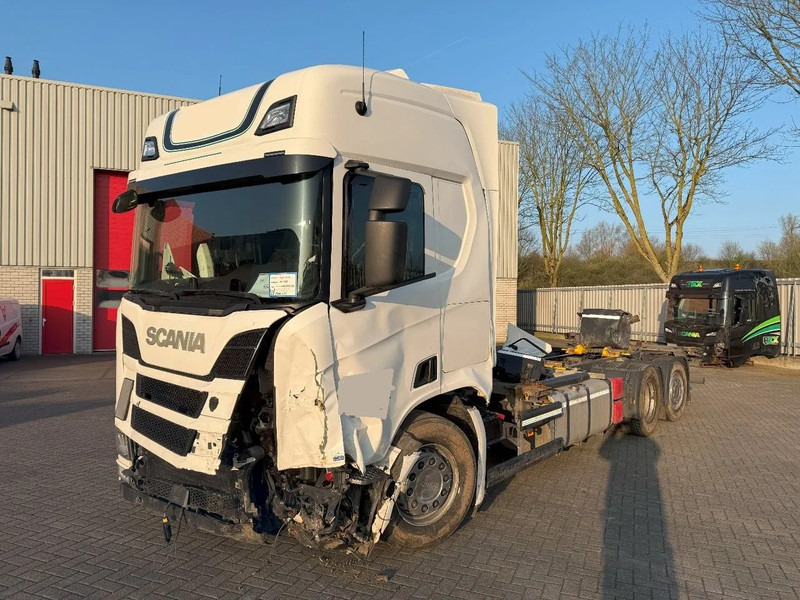 Scania NGS R450 / RETARDER / 6X2 / LIFT+LENKASCHE / GERMAN TRUCK / FULL AIR / 476439 KM / AUTOMATIC / EURO-6 / 2022 - Camion porte-conteneur/ Caisse mobile: photos 1 Scania NGS R450 / RETARDER / 6X2 / LIFT+LENKASCHE / GERMAN TRUCK / FULL AIR / 476439 KM / AUTOMATIC / EURO-6 / 2022 - Camion porte-conteneur/ Caisse mobile: photos 1