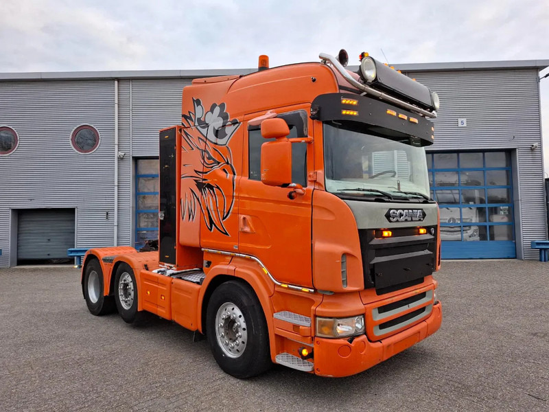 Scania R480 / HYDRAULICS / DOUBLE TANK / LIFT+LENKACHSE / 746830 KM / ALCOA / LEATHER / EURO-4 / 2007 - Tracteur routier: photos 2 Scania R480 / HYDRAULICS / DOUBLE TANK / LIFT+LENKACHSE / 746830 KM / ALCOA / LEATHER / EURO-4 / 2007 - Tracteur routier: photos 2