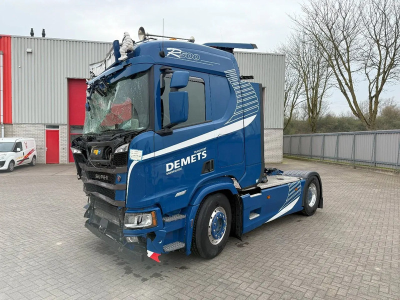 Scania SUPER 500R / ONLY:194863KM / OVERDRIVE / HYDRAULICS / FULL-AIR / ALCOA / LWDS / AUTOMATIC / EURO-6 / 2023 - Tracteur routier: photos 1 Scania SUPER 500R / ONLY:194863KM / OVERDRIVE / HYDRAULICS / FULL-AIR / ALCOA / LWDS / AUTOMATIC / EURO-6 / 2023 - Tracteur routier: photos 1